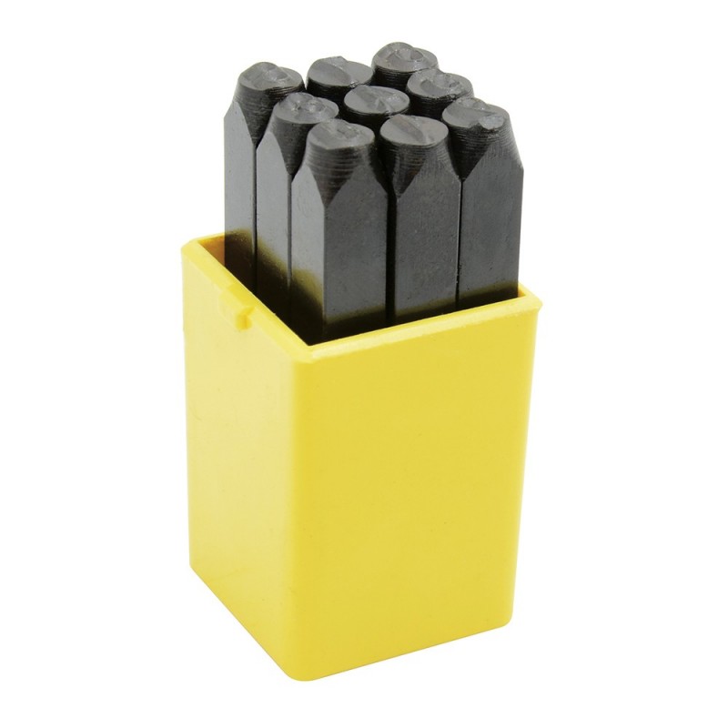 Juego De Números De Golpe 4mm Surtek