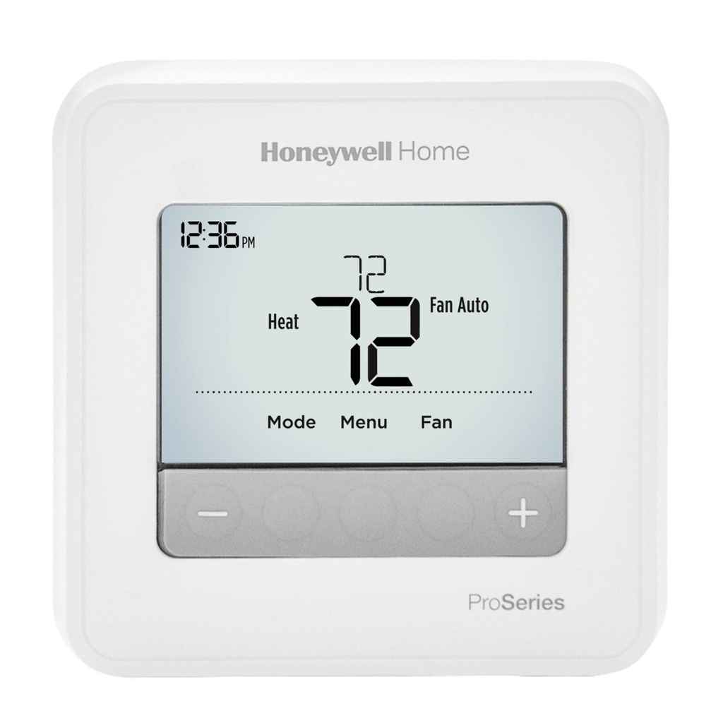 T4 PRO PROGRAMMABLE THERMOSTAT, 1 HEAT/1 COOL