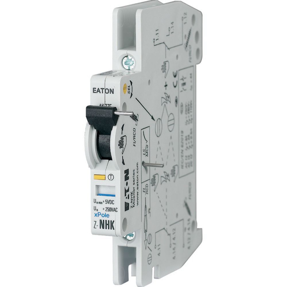 Eaton Distribution parts. Auxiliary contact, for PKDM, PFIM, PFR, PFHM, dRCM, 2W, 0.5HP