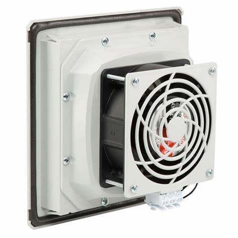 [PTF2000] VENTILADOR DE BALINERA CON REJILLA PLASTICA Y FILTRO 210X210X98MM, 230VAC.