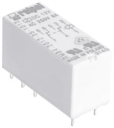 [RM84-2012-1024] Miniature relays RM84 Contacts: 2CO, 2NO; rated load AC1 – 8 A/250 V AC; colis AC or DC; for PCB and sockets