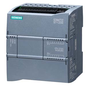 [6ES7212-1AE40-0XB0] SIMATIC S7-1200, CPU 1212C, compact CPU, DC/DC/DC, onboard I/O: 8 DI 24 V DC; 6 DO 24 V DC; 2 AI 0-10 V DC, power supply: DC 20.4-28.8 V DC, program/data memory 100 KB