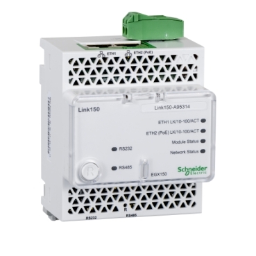 [EGX150] Link 150 - pasarela ethernet - 2 puertos Ethernet - 24 V DC y PoE