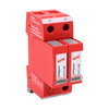 [908195] Dehn DG-MU series power Surge Protective Device (SPD), 20 kA discharge current, 240/120 VAC Split Phase, parallel circuit, 35mm DIN rail mount.