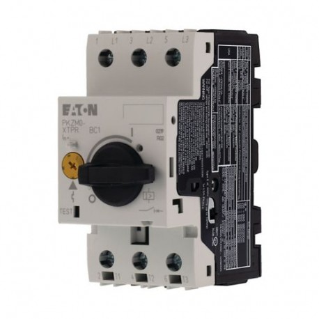 [PKZM0-12] Interruptor protector de motor; 3 polos; Ir=8-12 A; Conexión a tornillo  Eaton Moeller® series PKZM0 Motor-protective circuit-breaker, 3p, Ir=8-12A PKZM0-12