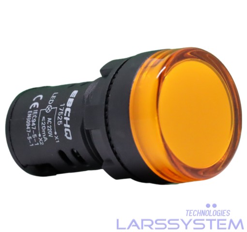 [17525] EBCHQ LED PILOTO AMARILLA 220V 22MM