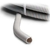 [GSI-16G] Iboco I-Flex flexible electrical tubing, liquid-tight, PVC, 1/2in trade size, gray, 98ft/29.8m coil length.